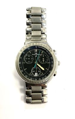 BAUME ET MERCIER, Formula. Montre bracelet Chronographe en a…