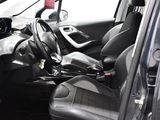 a dog sitting in the driver ' s seat of a car