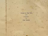 an old book with a picture of a little girl on it