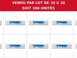 vendu plan lot de 10 x 10 soft 100 unites
