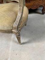 FAUTEUIL cabriolet en bois laqué, reposant sur quatre pieds … (photo 3)