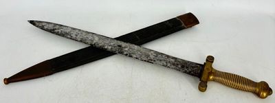 two knives that are laying on top of each other