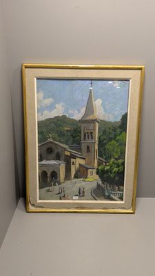 École française du XXe siècle. L'église.