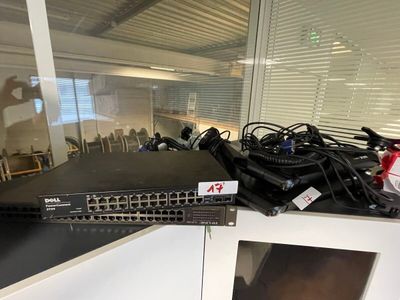 a picture of a rack with a bunch of wires on top of it