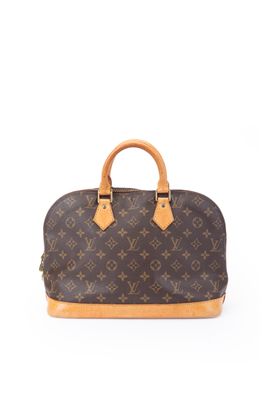 Louis VUITTON année 1995 - Sac "Alma" 32cm en toile Monogram…