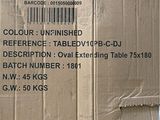 a cardboard box with a label on it that says id 1505