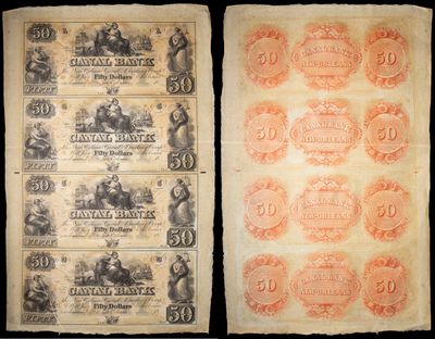 deux billets de banque américains, anciens et récents, datant du début du XXe siècle