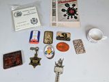 un grand nombre d'éléments sur la table