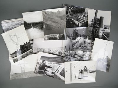 TRANSPORTS & ENERGIE Réunion de 56 tirages argentiques en no…