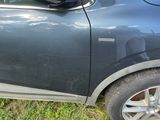 a cat sitting on the side of a car door