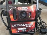 an image of a portable generator in a garage