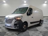 a white van that is parked in a room