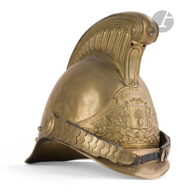 casque d'un soldat romain sur fond blanc