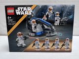 a box with a lego star wars set on it