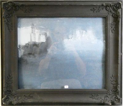 a picture of a person taking a picture in a picture frame