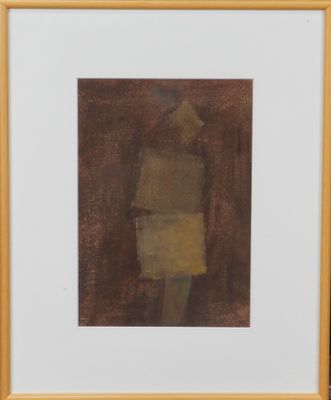 une image d'un tableau représentant une femme en robe jaune