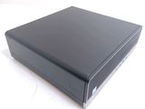 an image of a black computer case on a white surface