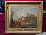 une photo d'une peinture exposée dans un musée