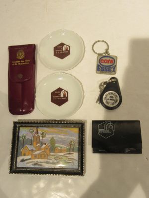 a lot of items that are sitting on a table