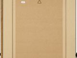 an image of a painting on a wooden easel with a white background