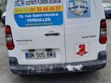 a van that is parked in a parking lot