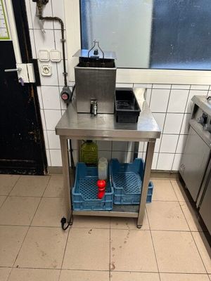 -1 friteuse inox un bac F10 GORENJE (la table ne fait pas pa… - Photo 1