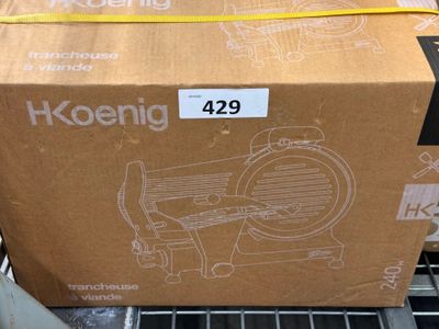 a box that is sitting on a cart in the store