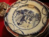 a plate with a picture of a horse on it on a table