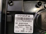 a close up of a cell phone with a barcode on it