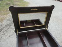 Table travailleuse plateau en marqueterie et cartouche nacre… (photo 6)