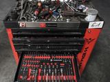 a tool box that has many tools in it