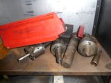 many different types of tools sitting on a table