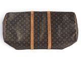 a louis vuittou travel bag on a white background