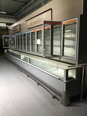 Ensemble de congélateur bas sans vitre surmonté de congélate…