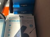 several boxes of electronic devices are stacked on top of each other