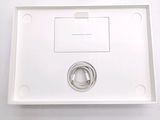 a picture of a picture of a white box with a cable in it