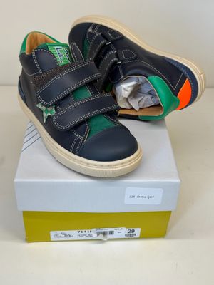 Paire DE Chaussures Enfant Franco Romagnoli Texano Blu Taill…