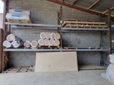 a room that has a lot of shelves and a lot of items on it
