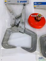Lot de 2 pinces-étaux pour soudeur de la marque UNIOR et une… (photo 2)