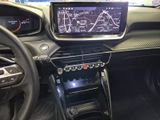 a car dashboard with a gps device in it