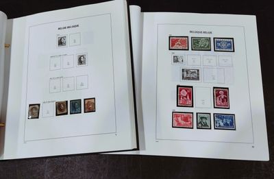 la photo d'un livre avec des timbres