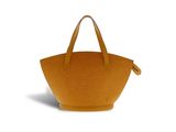 sac fourre-tout Louis Vuitton en cuir orange