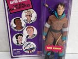 the action figure is in the packaging of the action figure