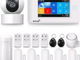 an image of a set of home security systems including a smart home security system