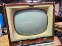 GRAMMONT – Téléviseur ancien à tube cathodique (années 1950) (photo 3)