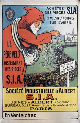 Cyclisme / Affiche Mythologique / Equipementier