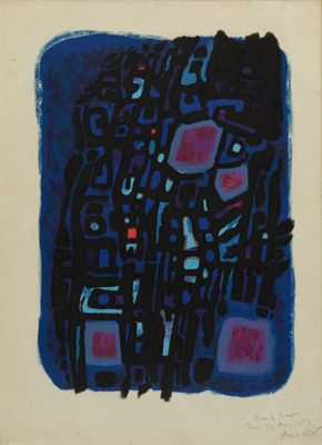 Alfred MANESSIER (1911-1993) Abstraction