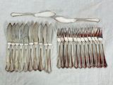 plusieurs fourchettes et cuillères disposées sur une table