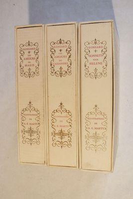 [MARTY (André Édouard)], RONSARD (Pierre de) : « Les Amours …
