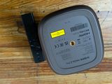 an overhead view of a wireless router on a wooden table